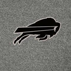 Buffalo Bills Antigua Subtle Quarter-Zip Top - Heather Black Tops