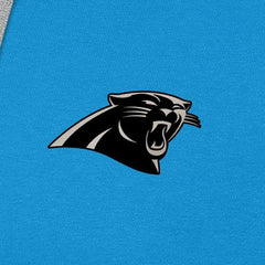 Carolina Panthers Antigua Brushed Carbon Victory Pullover Hoodie - Blue Hoodies