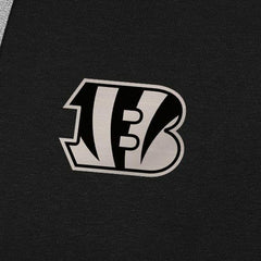 Cincinnati Bengals Antigua Brushed Carbon Victory Pullover Hoodie - Black Hoodies