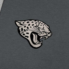 Jacksonville Jaguars Antigua Brushed Carbon Victory Pullover Hoodie - Charcoal Hoodies