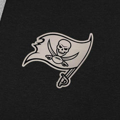 Tampa Bay Buccaneers Antigua Brushed Carbon Victory Pullover Hoodie - Black Hoodies