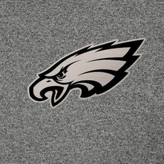 Philadelphia Eagles Antigua Subtle Quarter-Zip Sweatshirt - Heather Black Sweatshirts