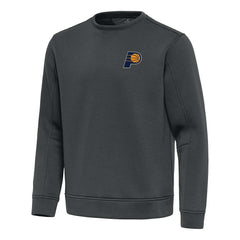 Indiana Pacers Antigua Relevant Pullover Sweatshirt Pewter outlet
