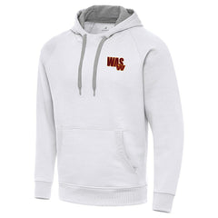 Men's Washington Commanders Antigua Victory Pullover Hoodie - White Hoodies