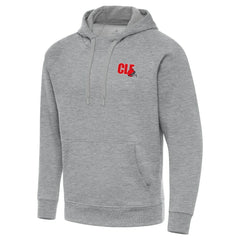 Men's Cleveland Browns Antigua Victory Pullover Hoodie - Heather Gray Hoodies