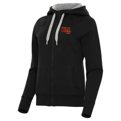 Washington Commanders Antigua Women's Victory Full-Zip Hoodie - Black Hoodies