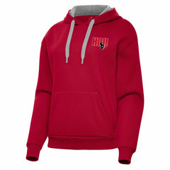Houston Texans Antigua Women's Victory Pullover Hoodie - Red Hoodies