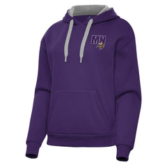 Minnesota Vikings Antigua Women's Victory Pullover Hoodie - Purple Hoodies