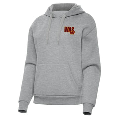 Washington Commanders Antigua Women's Victory Pullover Hoodie - Heather Gray Hoodies
