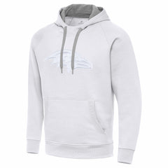 Baltimore Ravens Antigua Victory Pullover Hoodie - White Hoodies