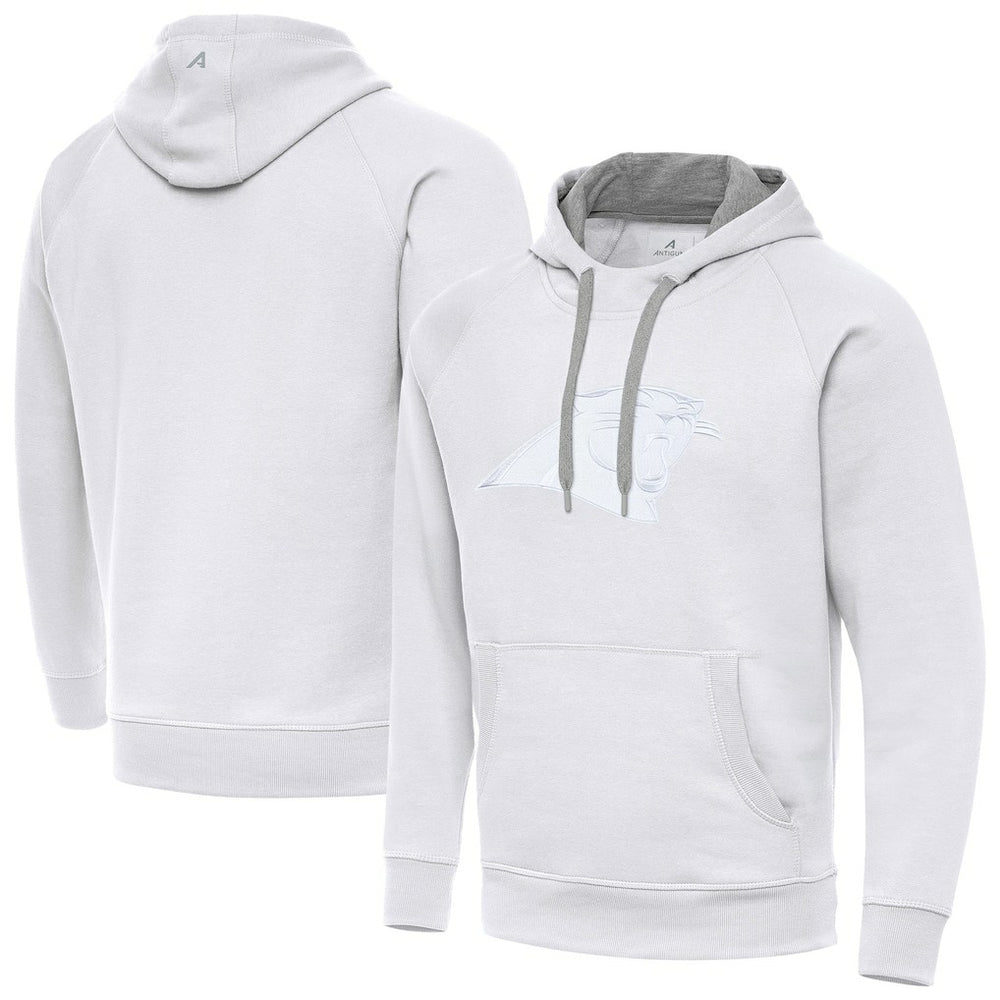 Carolina Panthers Antigua Victory Pullover Hoodie - White Hoodies