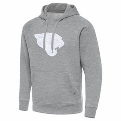Jacksonville Jaguars Antigua Victory Pullover Hoodie - Heather Gray Hoodies