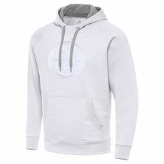 Pittsburgh Steelers Antigua Victory Pullover Hoodie - White Hoodies
