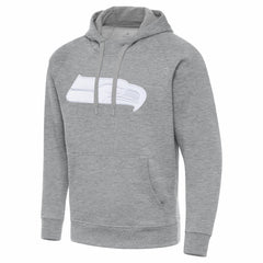 Seattle Seahawks Antigua Victory Pullover Hoodie - Heather Gray Hoodies