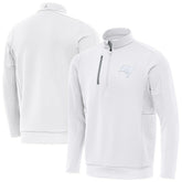Tampa Bay Buccaneers Antigua Generation Quarter-Zip Jacket - White Jackets