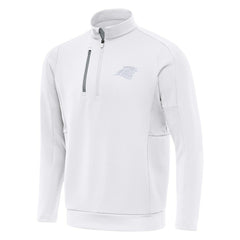 Carolina Panthers Antigua Generation Quarter-Zip Jacket - White Jackets
