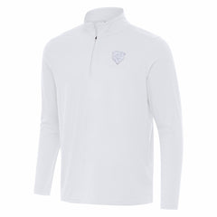 Chicago Bears Antigua Intent Quarter-Zip Jacket - White Jackets