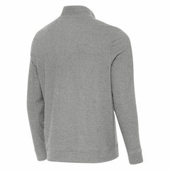 Indianapolis Colts Antigua Subtle Quarter-Zip Jacket - Heather Gray Jackets