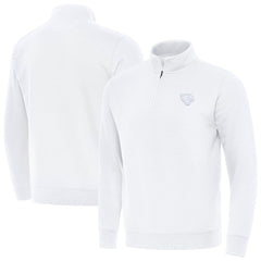 Jacksonville Jaguars Antigua Victory Quarter-Zip Top - White Tops