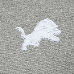 Detroit Lions Antigua Subtle Quarter-Zip Top - Heather Gray Tops