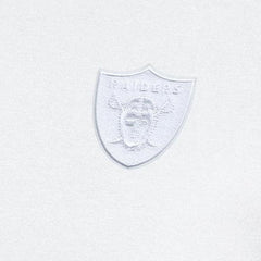 Las Vegas Raiders Antigua Victory Quarter-Zip Top - White Tops