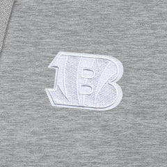 Cincinnati Bengals Antigua Victory Pullover Hoodie - Heather Gray Hoodies