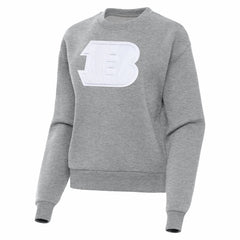 Cincinnati Bengals Antigua Women's Victory Pullover Sweatshirt - Heather Gray Pullover