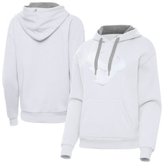 Houston Texans Antigua Women's Victory Pullover Hoodie - White Hoodies