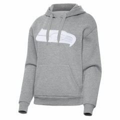 Seattle Seahawks Antigua Women's Victory Pullover Hoodie - Heather Gray Hoodies
