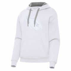 Arizona Cardinals Antigua Women's Victory Pullover Hoodie - White Hoodies