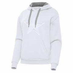 Dallas Cowboys Antigua Women's Victory Pullover Hoodie - White Hoodies