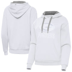 Green Bay Packers Antigua Women's Victory Pullover Hoodie - White Hoodies
