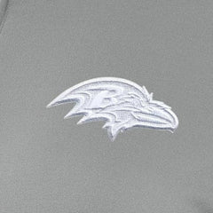 Baltimore Ravens Antigua Women's Reprocess Quarter-Zip Top - Gray Tops