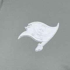Tampa Bay Buccaneers Antigua Women's Reprocess Quarter-Zip Top - Gray Tops