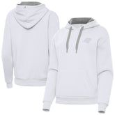 Carolina Panthers Antigua Women's Victory Pullover Hoodie - White Hoodies