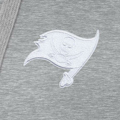Tampa Bay Buccaneers Antigua Women's Victory Pullover Hoodie - Heather Gray Hoodies