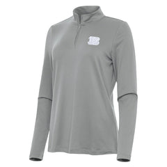 Cincinnati Bengals Antigua Women's Reprocess Quarter-Zip Top - Gray Tops
