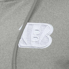 Cincinnati Bengals Antigua Women's Seeker Full-Zip Hoodie Jacket - Heather Gray Hoodies