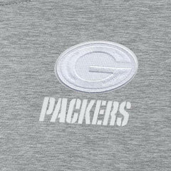Green Bay Packers Antigua Women's Victory Crew Pullover Sweatshirt - Heather Gray Pullover