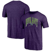 Tampa Bay Rays Purple Cooperstown Collection Line Corps Tri-Blend T-Shirt T-shirts