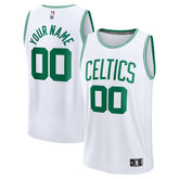 Boston Celtics Fast Break Custom Jersey Association Edition White - Fanatics