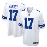 Brandon Aubrey Dallas Cowboys Game Jersey - White Jerseys