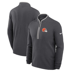 Cleveland Browns Lightweight Victory Dri-FIT Half-Zip Pullover - Anthracite Pullover