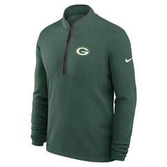 Green Bay Packers Lightweight Victory Dri-FIT Half-Zip Pullover - Green Pullover