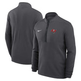 Tampa Bay Buccaneers Lightweight Victory Dri-FIT Half-Zip Pullover - Anthracite Pullover