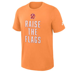 Tampa Bay Buccaneers Rewind Slub Dri-FIT T-Shirt - Orange T-shirts