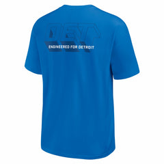 Detroit Lions Dominate The Game Essential Max90 T-Shirt - Blue T-shirts