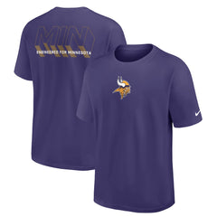 Minnesota Vikings Dominate The Game Essential Max90 T-Shirt - Purple T-shirts