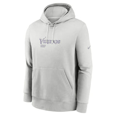 Minnesota Vikings Edge Pack French Terry Club Pullover Hoodie - Gray Hoodies