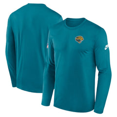 Jacksonville Jaguars Legend Small Logo Dri-FIT Long Sleeve T-Shirt - Teal T-shirts
